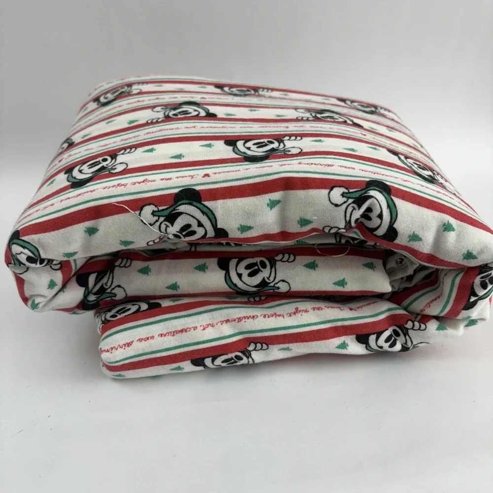 RARE VTG Mickey Mouse Fabric Light Flannel 7 Yards 29